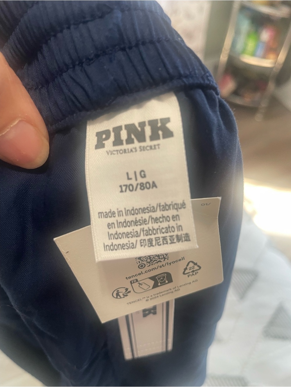 PINK Victoria's Secret Navy Tiered Ruffle Mini Skirt - Picture 6 of 7